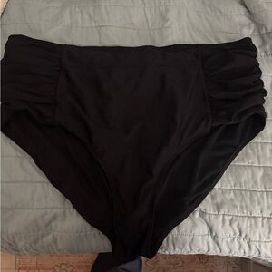 Ava & Viv Black High-Waisted Bikini Bottom